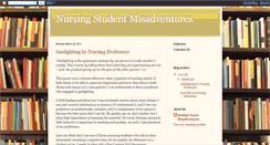 Desktop Screenshot of nursingstudentmisadventures.blogspot.com