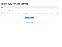 Tablet Screenshot of depaulbpr.blogspot.com