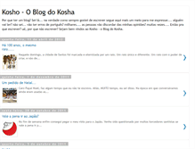 Tablet Screenshot of kosho-oblog.blogspot.com