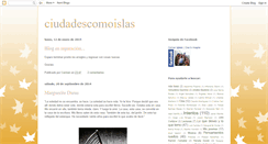 Desktop Screenshot of ciudadescomoislas2.blogspot.com