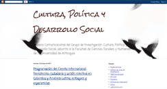 Desktop Screenshot of grupodeinvestigacioncpdsocial.blogspot.com