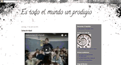 Desktop Screenshot of mundoprodigio.blogspot.com