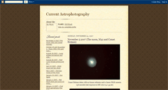 Desktop Screenshot of currentastro.blogspot.com