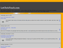 Tablet Screenshot of letchristeach.blogspot.com