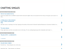 Tablet Screenshot of chattingsingles.blogspot.com