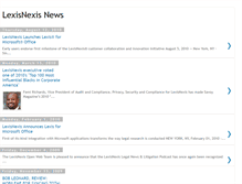 Tablet Screenshot of lexisnexisnews.blogspot.com