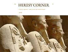 Tablet Screenshot of heresycorner.blogspot.com