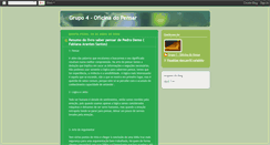 Desktop Screenshot of grupo4ofpensarprim2008.blogspot.com