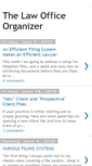 Mobile Screenshot of lawofficeorganizer.blogspot.com