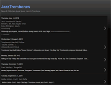 Tablet Screenshot of jazztrombones.blogspot.com