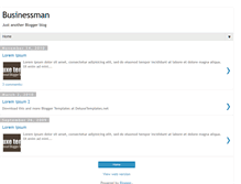 Tablet Screenshot of businessman-deluxetemplates.blogspot.com