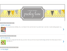Tablet Screenshot of presleylane.blogspot.com