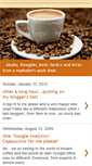 Mobile Screenshot of mylittleblogonwebanalytics.blogspot.com