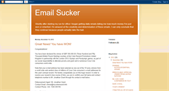 Desktop Screenshot of emailsucker.blogspot.com