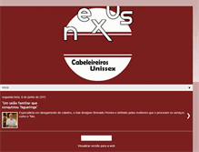 Tablet Screenshot of nexuscabeleireiros.blogspot.com