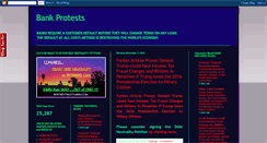 Desktop Screenshot of bankprotests.blogspot.com