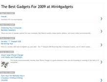 Tablet Screenshot of mini4gadgets.blogspot.com