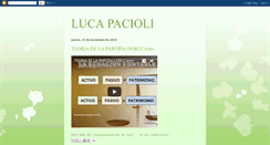 Desktop Screenshot of lucapacmetodo.blogspot.com