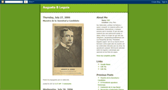 Desktop Screenshot of leguia.blogspot.com