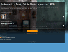 Tablet Screenshot of letacotsaintemarielapanouze.blogspot.com
