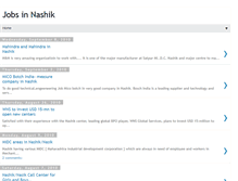 Tablet Screenshot of nashik-job.blogspot.com