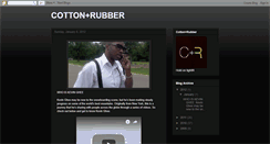 Desktop Screenshot of cottonandrubber.blogspot.com