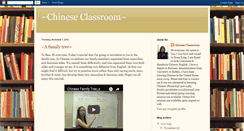 Desktop Screenshot of chineseclassroomfl.blogspot.com