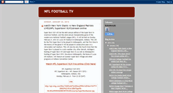 Desktop Screenshot of nflfootballtv-abdul.blogspot.com