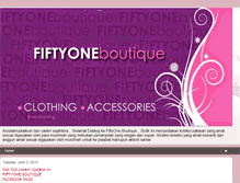 Tablet Screenshot of fiftyoneboutique.blogspot.com