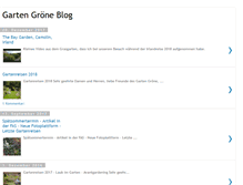 Tablet Screenshot of garten-groene.blogspot.com