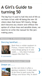 Mobile Screenshot of agirlsguidetoturning50.blogspot.com