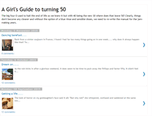 Tablet Screenshot of agirlsguidetoturning50.blogspot.com