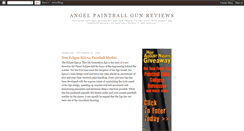 Desktop Screenshot of angelpaintballgunreview.blogspot.com