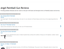 Tablet Screenshot of angelpaintballgunreview.blogspot.com