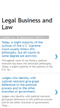 Mobile Screenshot of legalbusinessandlaw.blogspot.com