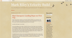 Desktop Screenshot of marksvelocity.blogspot.com