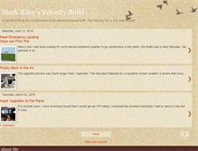 Tablet Screenshot of marksvelocity.blogspot.com