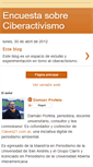 Mobile Screenshot of ciberactivismo.blogspot.com