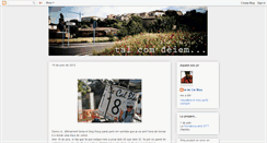 Desktop Screenshot of eldecalblau.blogspot.com