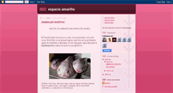 Desktop Screenshot of andrea-espacioamarillo.blogspot.com