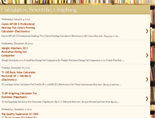 Tablet Screenshot of calculatorschip.blogspot.com