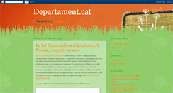 Desktop Screenshot of departamentcat.blogspot.com