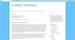 Desktop Screenshot of chrisctrondheim.blogspot.com