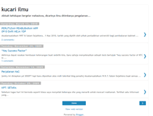 Tablet Screenshot of kucariilmu.blogspot.com
