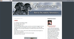 Desktop Screenshot of brighthopekennels.blogspot.com