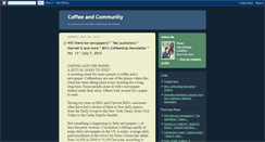 Desktop Screenshot of coffeeandcommunity.blogspot.com