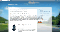 Desktop Screenshot of franklinlaw.blogspot.com