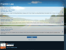 Tablet Screenshot of franklinlaw.blogspot.com