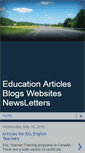 Mobile Screenshot of education-articles-blogs-websites.blogspot.com