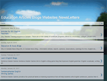 Tablet Screenshot of education-articles-blogs-websites.blogspot.com